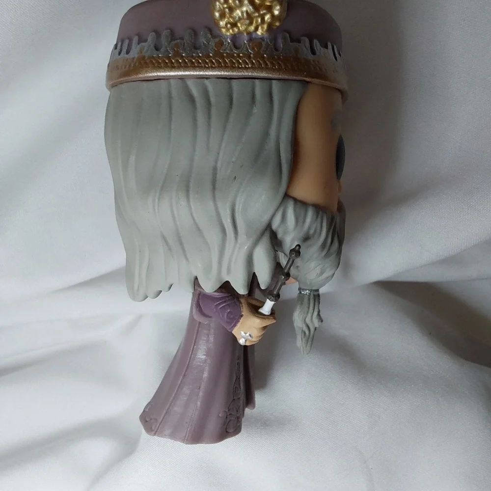 Funko POP Movies: Harry Potter 5 Inch Dumbledore With Wand #15 Loose NO BOX